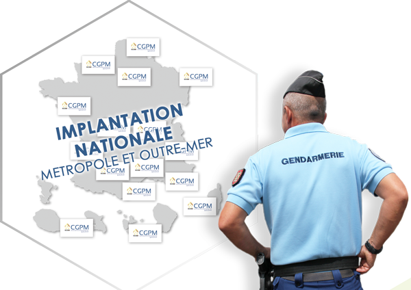 implantation nationale CGPM